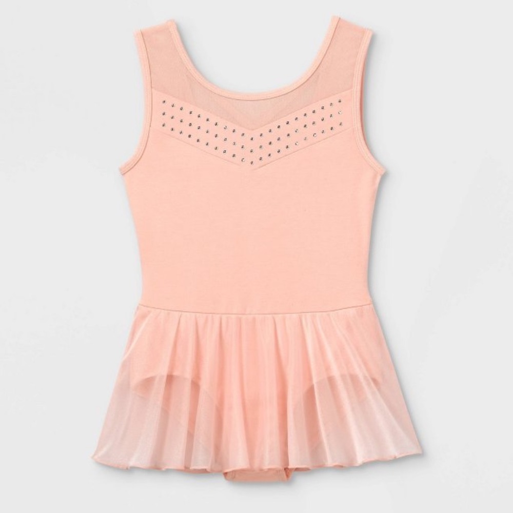 NWT Girls' Dance Cross Back Skirted Leotard
- Cat & Jack Pink S 6/6X Ballet